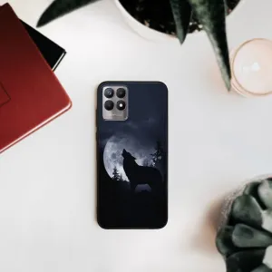 MY ART Silikónový obal Realme 8i WOLF (247)