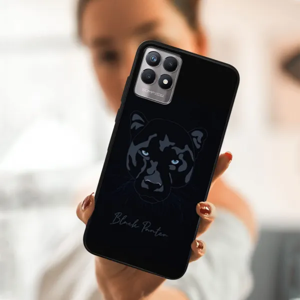 MY ART Silikónový obal Realme 8i PANTHER (245)