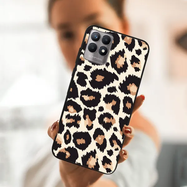 MY ART Silikónový obal Realme 8i LEOPARD PRINT (238)
