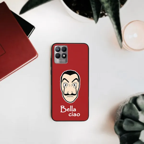 MY ART Silikónový obal Realme 8i LA CASA DE PAPEL (027)