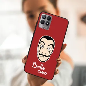 MY ART Silikónový obal Realme 8i LA CASA DE PAPEL (027)