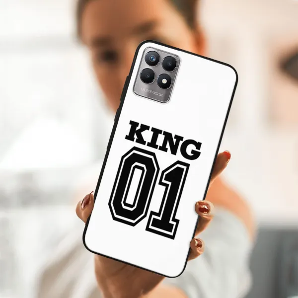 MY ART Silikónový obal Realme 8i KING (029)