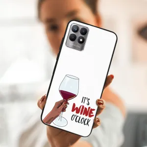 MY ART Silikónový obal Realme 8i WINE (007)