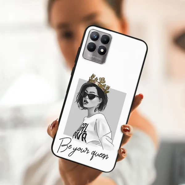 MY ART Silikónový obal Realme 8i QUEEN (139)