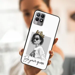 MY ART Silikónový obal Realme 8i QUEEN (139)