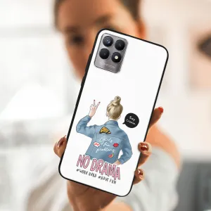 MY ART Silikónový obal Realme 8i NO DRAMA (138)