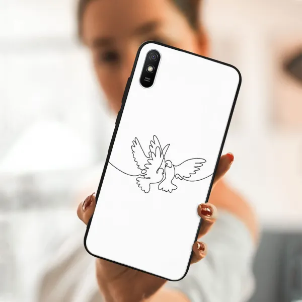 MY ART Silikónový obal Xiaomi Redmi 9A / 9AT DOVE (031)