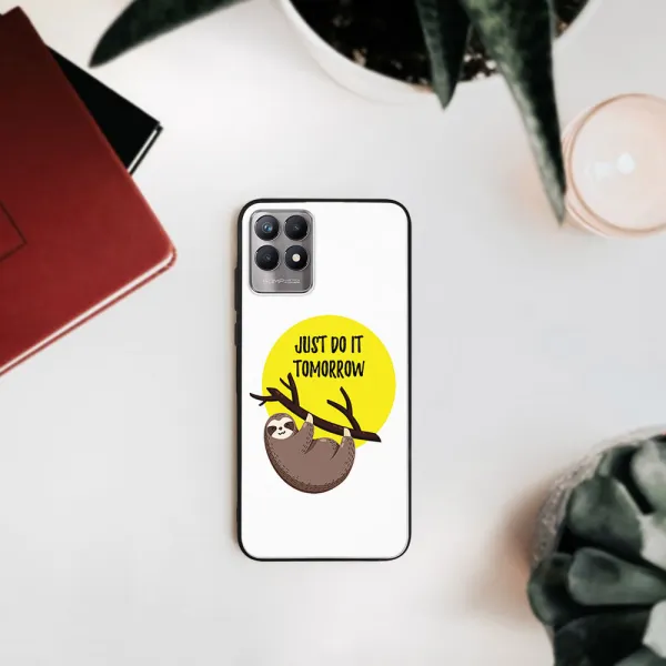 MY ART Silikónový obal Realme 8i SLOTH (188)