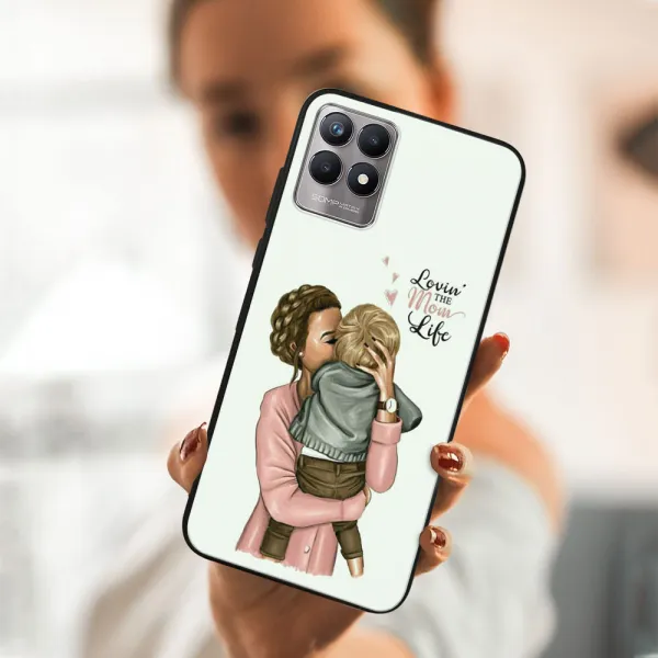 MY ART Silikónový obal Realme 8i MOM LIFE (118)