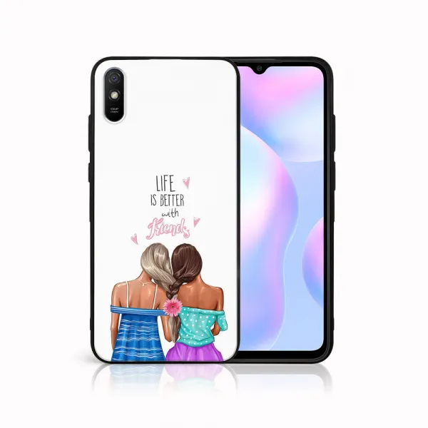 MY ART Silikónový obal Xiaomi Redmi 9A / 9AT FRIENDS (060)