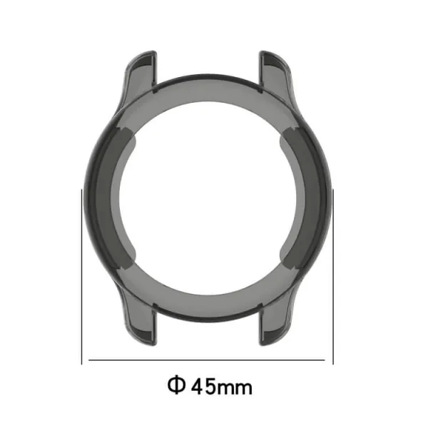 TPU Ochranný obal Garmin Venu 2 Plus strieborný