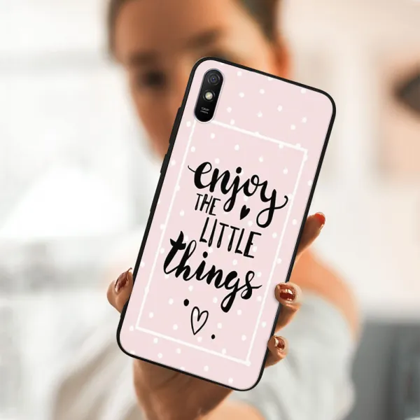 MY ART Silikónový obal Xiaomi Redmi 9A / 9AT LITTLE THINGS (039)