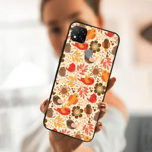 MY ART Silikónový obal Xiaomi Redmi 9C BIRDS (004)