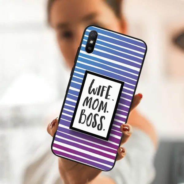 MY ART Silikónový obal Xiaomi Redmi 9A / 9AT WIFE (001)
