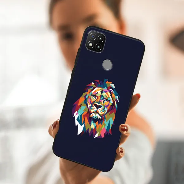 MY ART Silikónový obal Xiaomi Redmi 9C LION (246)