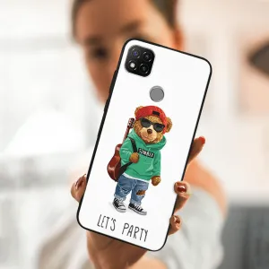 MY ART Silikónový obal Xiaomi Redmi 9C BEAR (177)