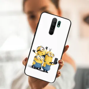 MY ART Silikónový obal Xiaomi Redmi 9 MINIONS SELFIE (022)