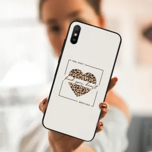 MY ART Silikónový obal Xiaomi Redmi 9A / 9AT WILD HEART (241)
