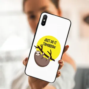 MY ART Silikónový obal Xiaomi Redmi 9A / 9AT SLOTH (188)