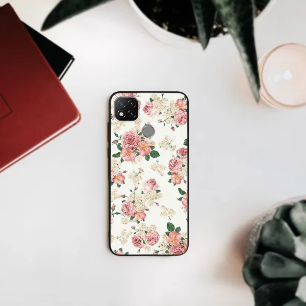 MY ART Silikónový obal Xiaomi Redmi 9C PINK ROSES (016)