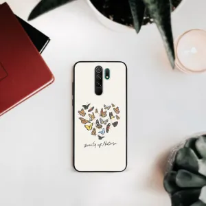 MY ART Silikónový obal Xiaomi Redmi 9 BUTTERFLIES (240)