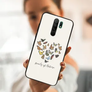 MY ART Silikónový obal Xiaomi Redmi 9 BUTTERFLIES (240)