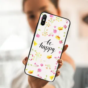 MY ART Silikónový obal Xiaomi Redmi 9A / 9AT BE HAPPY (019)
