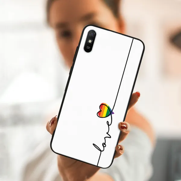 MY ART Silikónový obal Xiaomi Redmi 9A / 9AT LOVE (054)