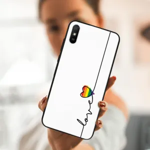MY ART Silikónový obal Xiaomi Redmi 9A / 9AT LOVE (054)