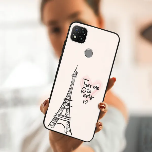MY ART Silikónový obal Xiaomi Redmi 9C PARIS (057)