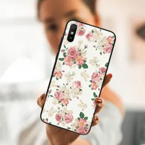 MY ART Silikónový obal Xiaomi Redmi 9A / 9AT PINK ROSES (016)