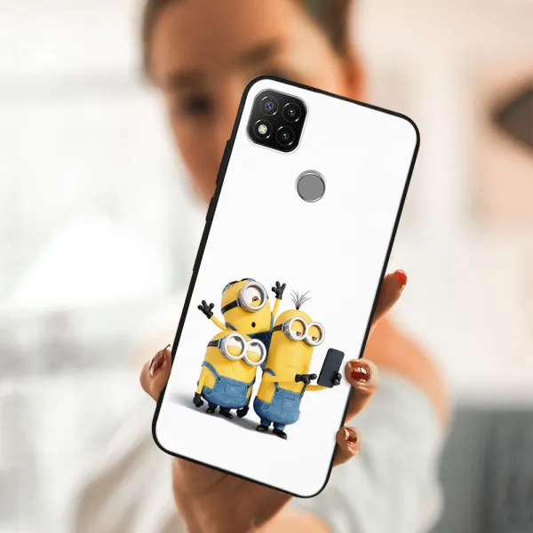 MY ART Silikónový obal Xiaomi Redmi 9C MINIONS SELFIE (022)