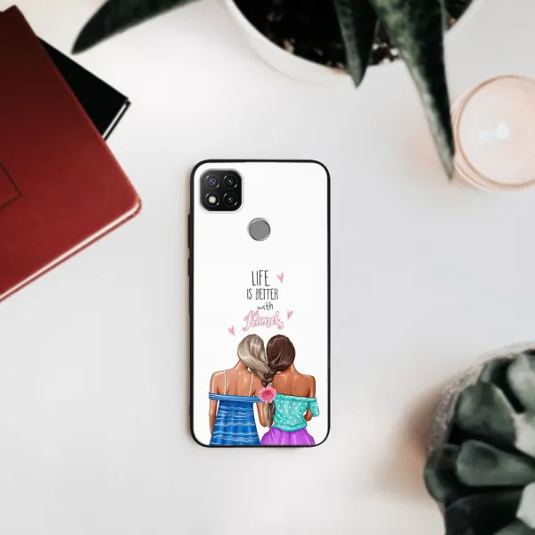MY ART Silikónový obal Xiaomi Redmi 9C FRIENDS (060)