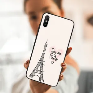 MY ART Silikónový obal Xiaomi Redmi 9A / 9AT PARIS (057)