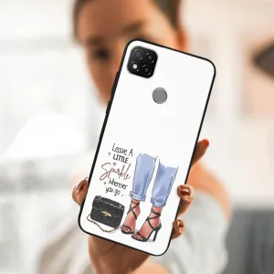 MY ART Silikónový obal Xiaomi Redmi 9C SHOES (061)
