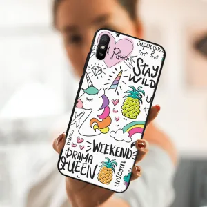 MY ART Silikónový obal Xiaomi Redmi 9A / 9AT UNICORN (063)