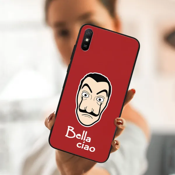 MY ART Silikónový obal Xiaomi Redmi 9A / 9AT LA CASA DE PAPEL (027)