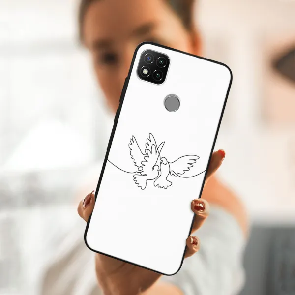 MY ART Silikónový obal Xiaomi Redmi 9C DOVE (031)