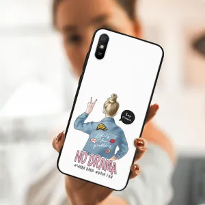 MY ART Silikónový obal Xiaomi Redmi 9A / 9AT NO DRAMA (138)