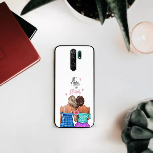 MY ART Silikónový obal Xiaomi Redmi 9 FRIENDS (060)