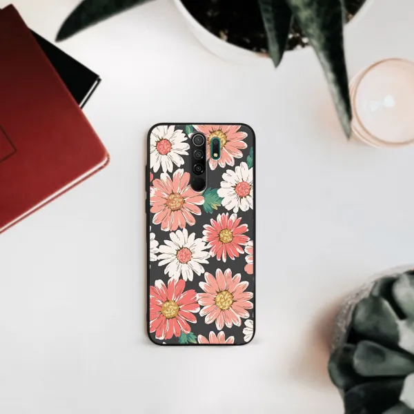 MY ART Silikónový obal Xiaomi Redmi 9 DAISY (161)
