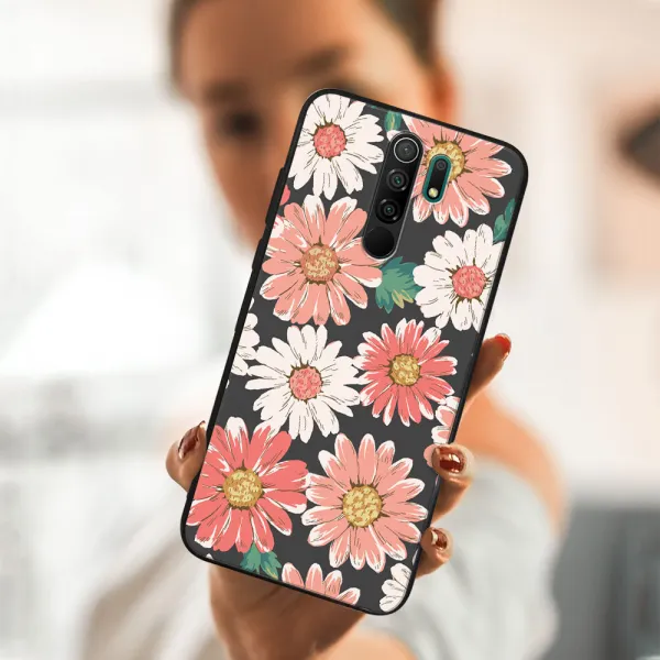 MY ART Silikónový obal Xiaomi Redmi 9 DAISY (161)