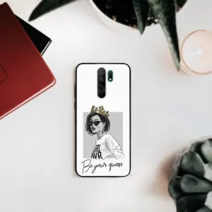 MY ART Silikónový obal Xiaomi Redmi 9 QUEEN (139)