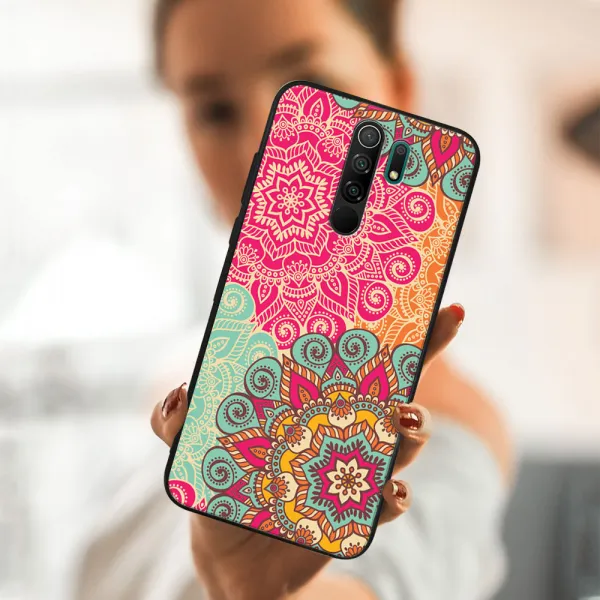 MY ART Silikónový obal Xiaomi Redmi 9 MANDALA (043)