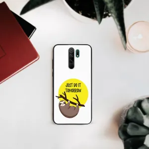 MY ART Silikónový obal Xiaomi Redmi 9 SLOTH (188)