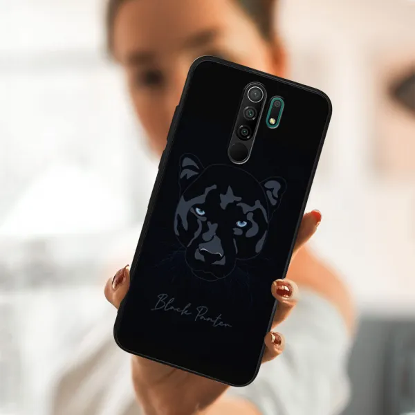 MY ART Silikónový obal Xiaomi Redmi 9 PANTHER (245)