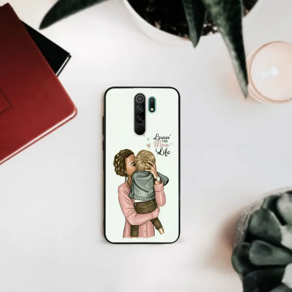 MY ART Silikónový obal Xiaomi Redmi 9 MOM LIFE (118)