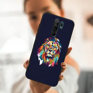 MY ART Silikónový obal Xiaomi Redmi 9 LION (246)