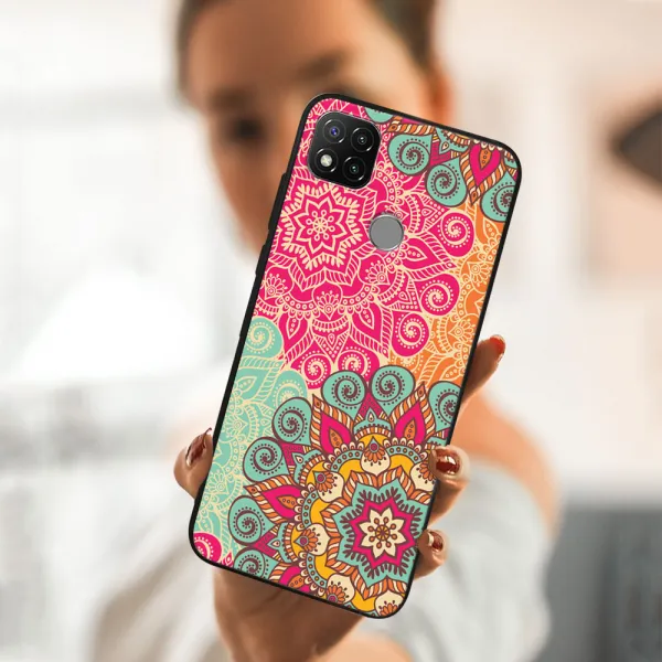 MY ART Silikónový obal Xiaomi Redmi 9C MANDALA (043)