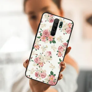 MY ART Silikónový obal Xiaomi Redmi 9 PINK ROSES (016)